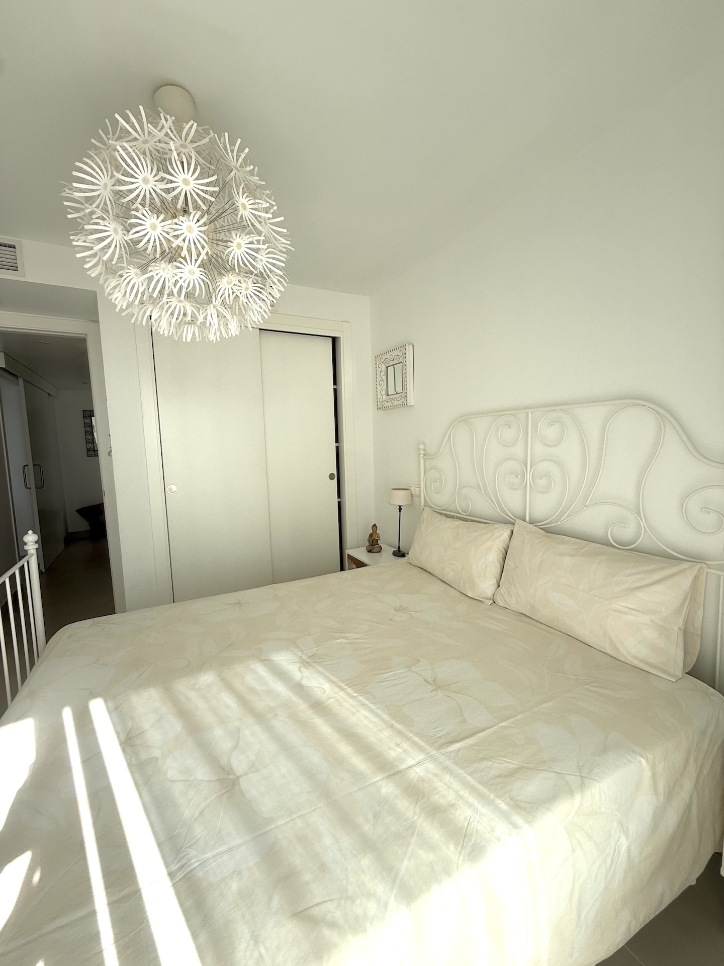 Resa Estates Ibiza longter rental Cala Tarida penthouse bedroom 4.jpeg
